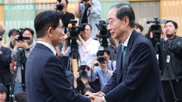국민의힘 당원투표서 ‘한덕수로 후보 교체’ 안건 부결…김문수 후보 지위 회복