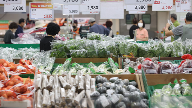 9월 소비자물가 상승률 3.7%…두 달째 3%대 기록