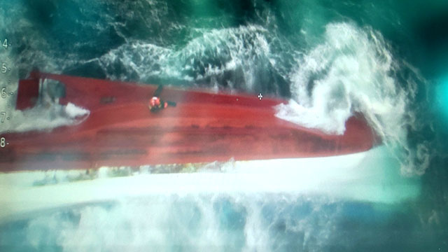 서귀포 해상에서 10명 탄 어선 전복…8명 구조·2명 구조 확인 중