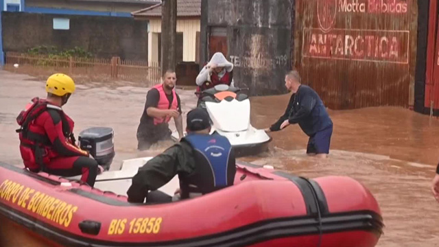 브라질 남부 폭우 사상자 170여 명…3일 만에 두달치 비
