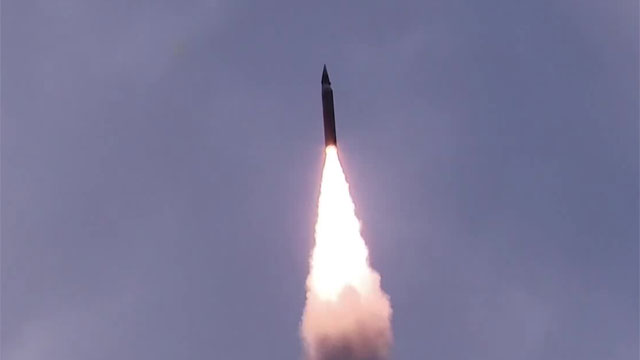 합참 “북한, 동해상으로 탄도<br>미사일 발사…실패 추정”