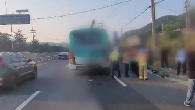 안성서 버스·화물차 추돌 사고…충남 천안서 잇따라 불