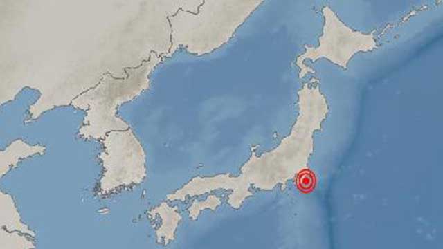 일본 수도권서 규모 5.4 지진…“쓰나미 우려는 없어”