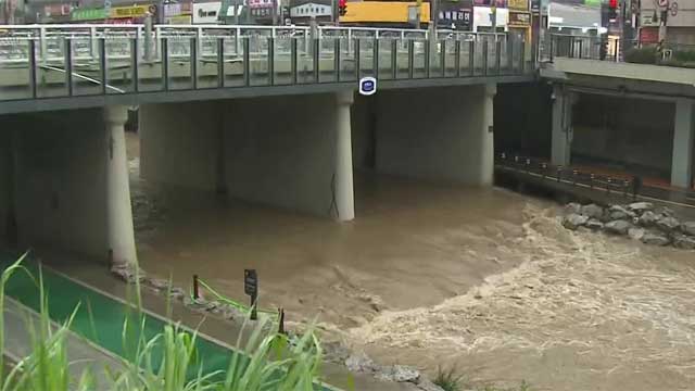 경기 북부 ‘시간당 최대 70mm 폭우’…임진강, ‘또 비상’