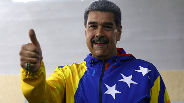 [속보] 베네수엘라 선관위 <br>“마두로 현 대통령 3선 성공”
