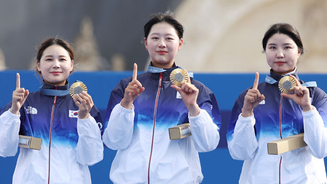 여자 양궁, ‘올림픽 단체전 10연패’ 새 역사 쓰다!