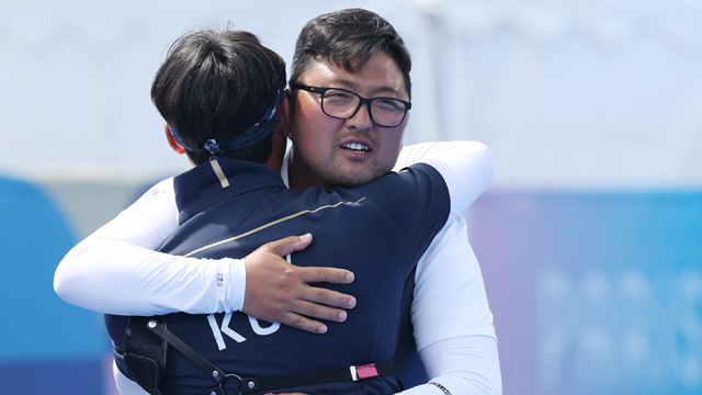 [속보] 김우진, 양궁 남자 개인전 금메달…한국 양궁, 전 종목 석권