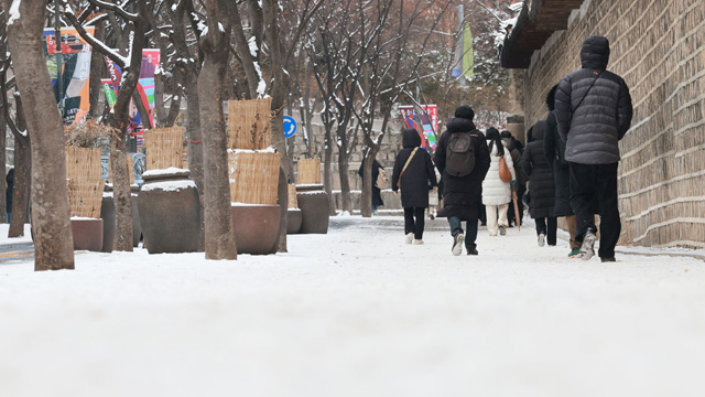 오늘 전국 곳곳 눈…강추위도 계속