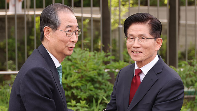 김문수-한덕수 ‘단일화 논의’ 2차 회동…이 시각 국회