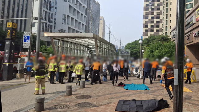 [속보] 서울 5호선 지하철 화재…여의도역∼애오개역 운행 중단