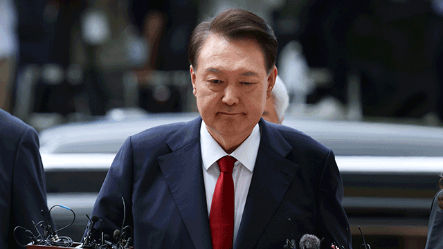 해병특검, 윤 전 대통령 자택 압수수색<br>…“직권남용 피의자”
