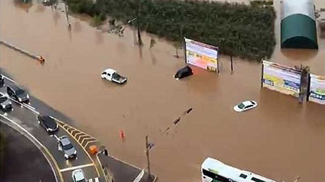 [속보] 전국 16곳 홍수특보…금강 유역 하천 15곳 ‘심각’ 단계