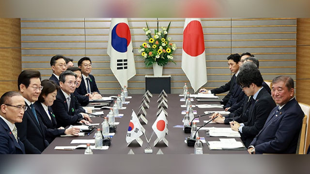[속보] 이 대통령·이시바 총리, 확대정상회담 종료…<br>공동언론 발표 