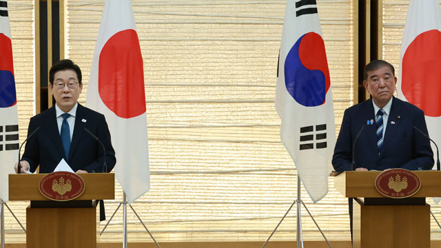 “한일 셔틀외교 복원”…이 대통령 정상회담 위해 <br>미국행