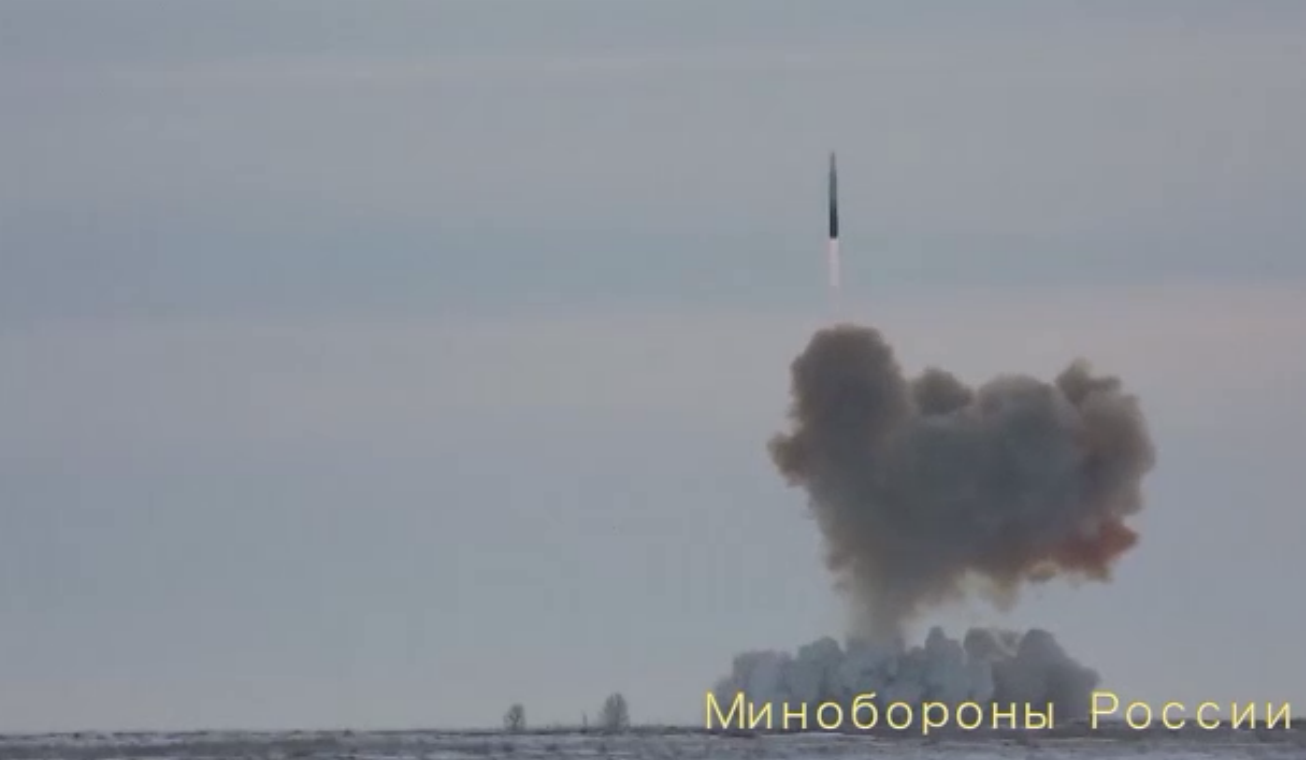 아반가르드 극초음속 미사일 시험 발사, 2018년 12월. [사진 출처 : APTN]