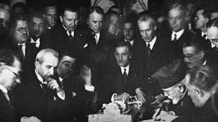 1923년 7월 스위스 로잔에서 열린 로잔 회의