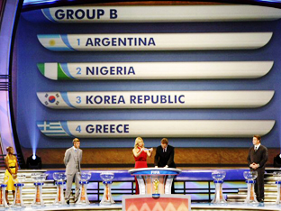 한국, 아르헨·나이지리아·그리스와 한조