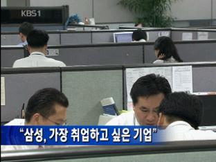 “삼성, 가장 취업하고 싶은 기업”