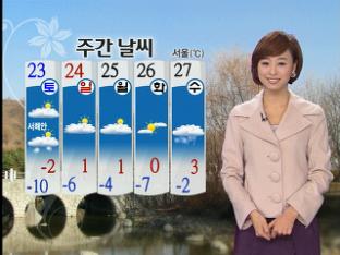 중부·경북 북부 ‘한파주의보’…내일 쌀쌀한 날씨