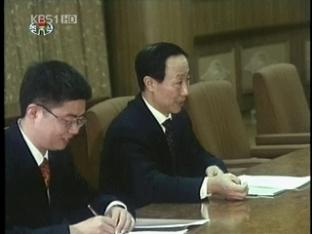 中 왕자루이 북한 방문…김정일 면담 관심