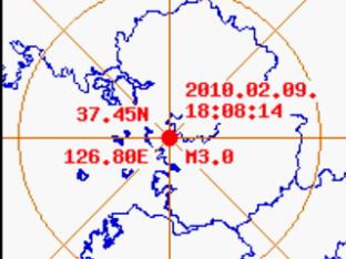 경기도 시흥서 규모 3.0 지진 발생