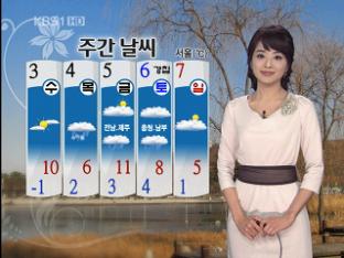강원, 내일 새벽까지 눈…내일 아침, 중부 0도
