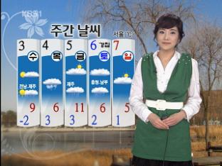 낮동안 빗방울 조금…서해안 약한 황사