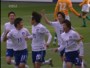 축구대표팀, 코트디부아르 2:0 완파 