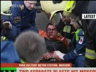 모스크바 지하철 연쇄 폭탄테러…100여 명 사상