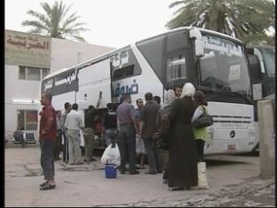 이라크에 안전한 고급 버스 인기