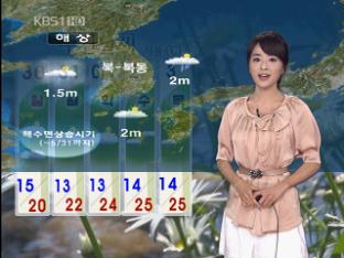 전국에 구름 많이 껴…주말 흐림 