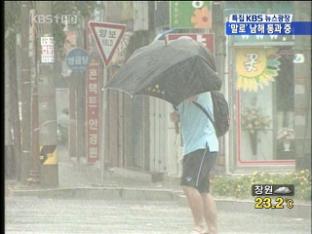 경남, 태풍 직접 영향권…강풍 피해 우려