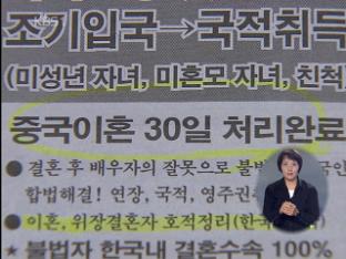 ‘국적 취득’ 이혼 소송 대행업자 무더기 입건