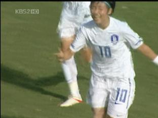 여민지, 시원한 소나기 4골 폭발