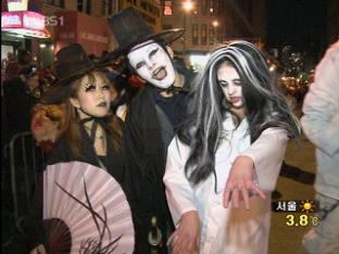 핼러윈 축제에 한국 캐릭터 첫 등장