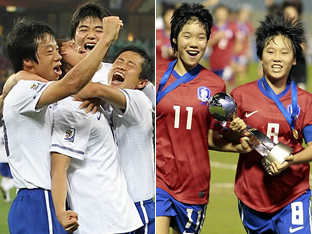 ‘한국 축구 새 역사’ 세계 정상 우뚝