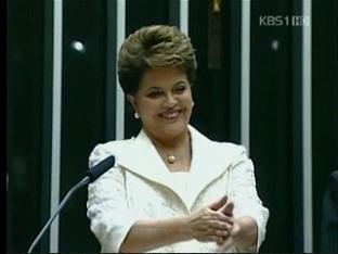 ‘지우마’ 브라질 여성 대통령 첫 시험대