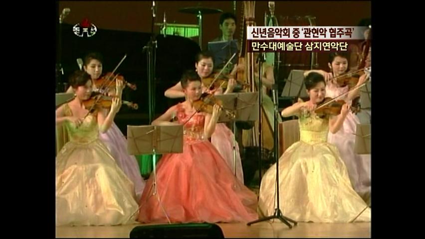 [북한영상] 신년음악회 중 ‘관현악협주곡’