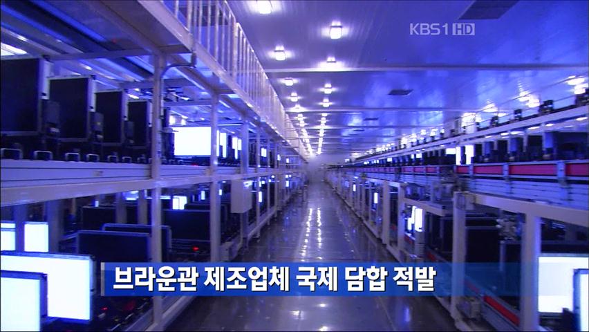 브라운관 제조업체 국제 담합 적발 外