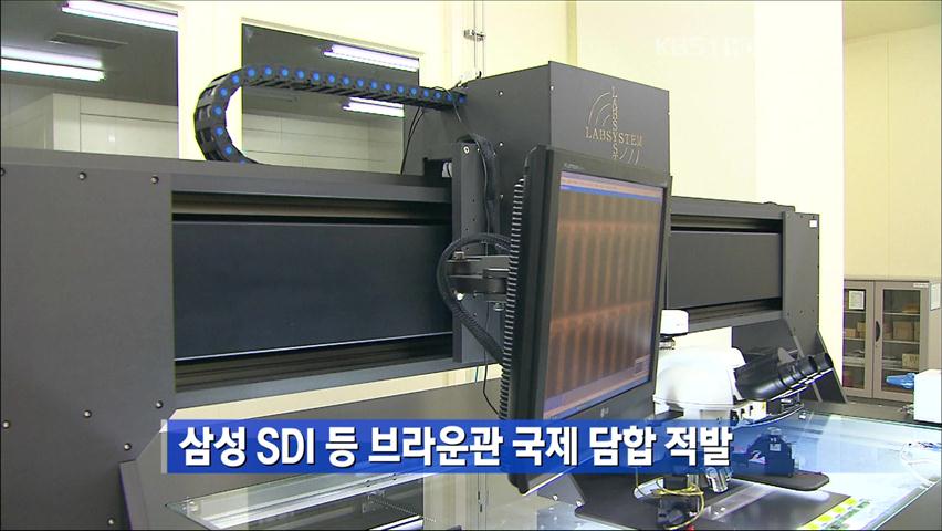 삼성 SDI 등 브라운관 국제 담합 적발