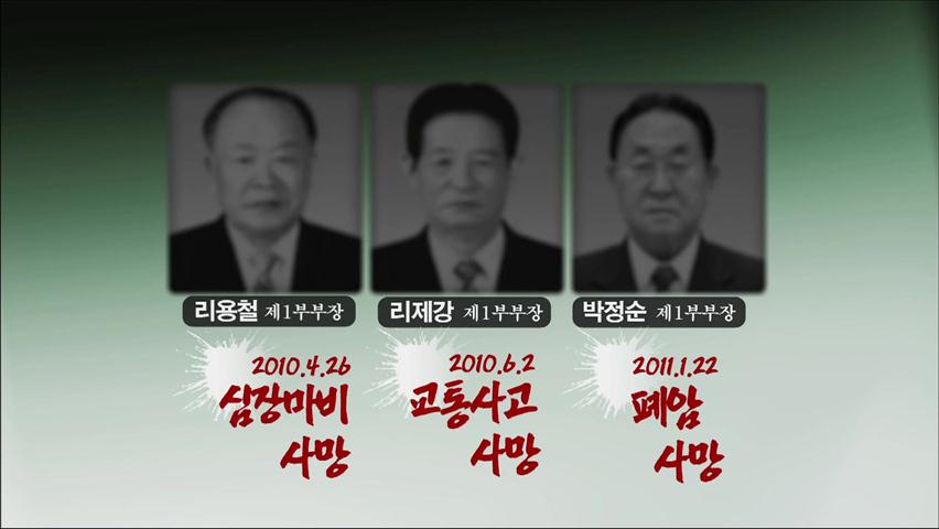 [클로즈업 북한] 北 실세 3명의 잇단 죽음