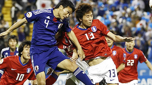 축구 대표팀, 8월 10일 한일 정기전