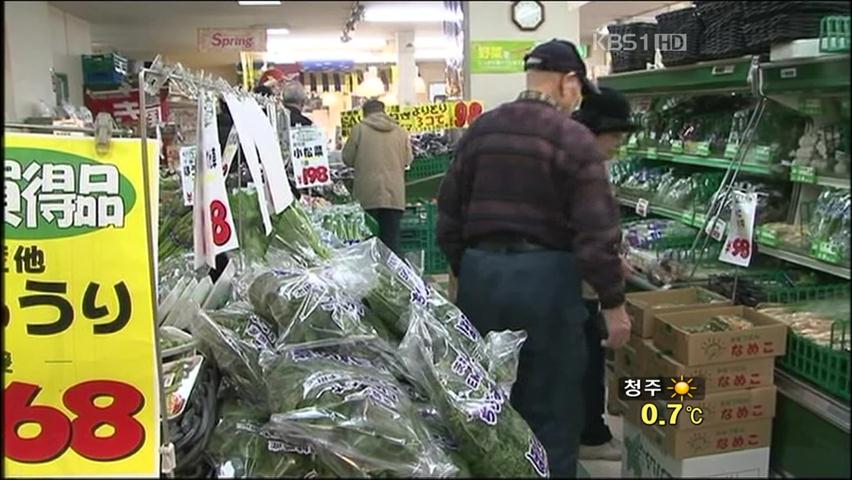 日 방사능 오염 식품 불안