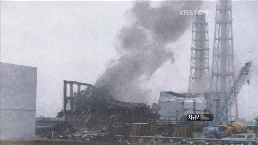 후쿠시마 원전 2·3호기 연기…살수작업 중단