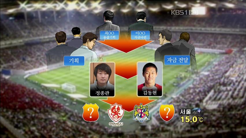 프로축구 승부 조작 ‘총책’ 따로 있다