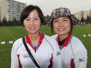 한국 자매, 일본 양궁 국가대표 됐다