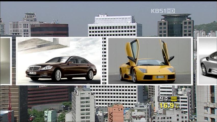 법인소유 슈퍼카, 마구잡이 질주