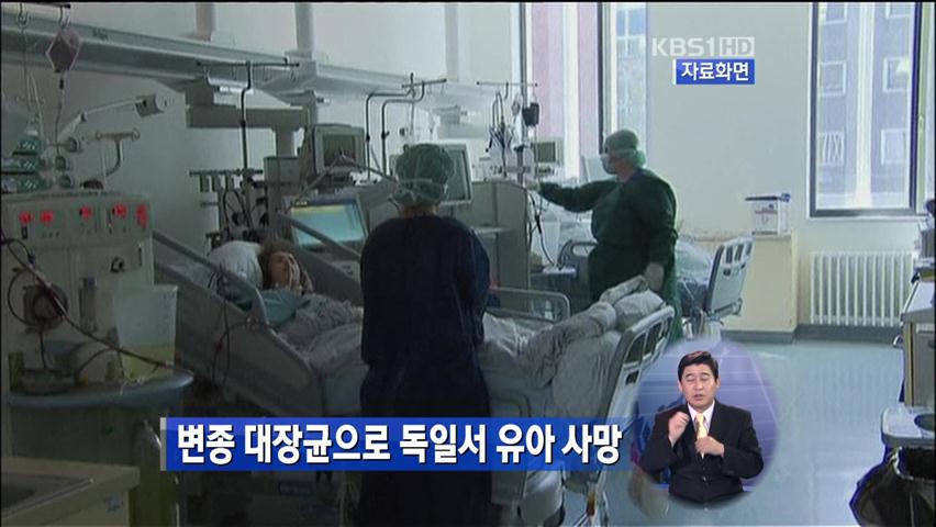 변종 대장균으로 독일서 유아 사망
