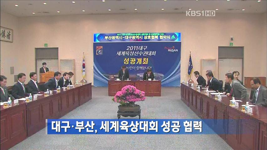 대구·부산, 세계육상대회 성공 협력