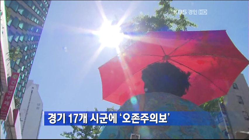 경기 17개 시군에 ‘오존주의보’